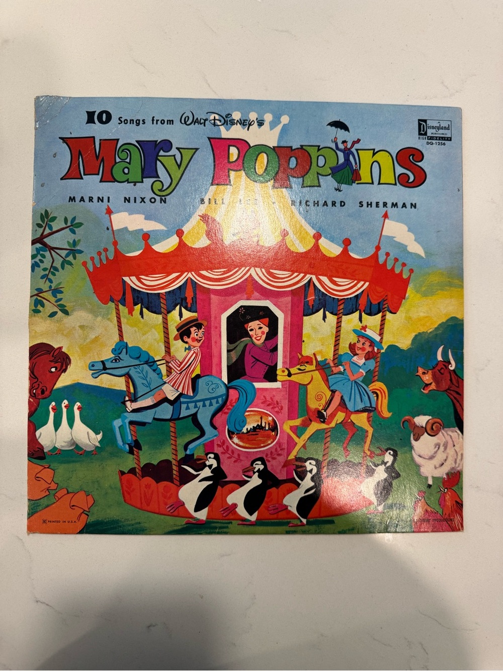 Disney Mary Poppins Kids Record Album